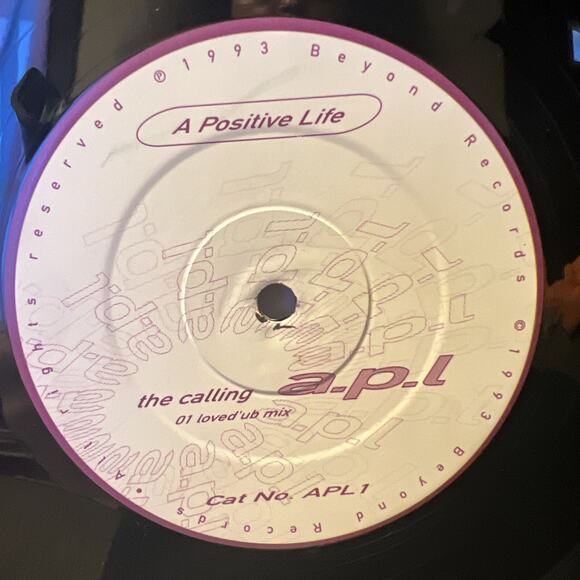 A Positive Life The Calling Vinyl LP UK 1993, Beyond NM - AWESOME! Electronica! - Picture 4 of 8